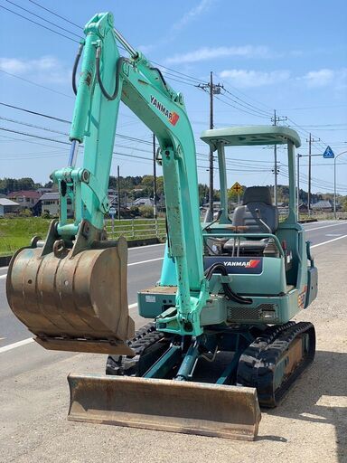 U-0063】ヤンマー B27-2 ミニ油圧ショベル バックホー ユンボ 3トン
