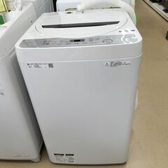 SHARP　4．５K洗濯機 ES-GE4C 2019年製 IK-158