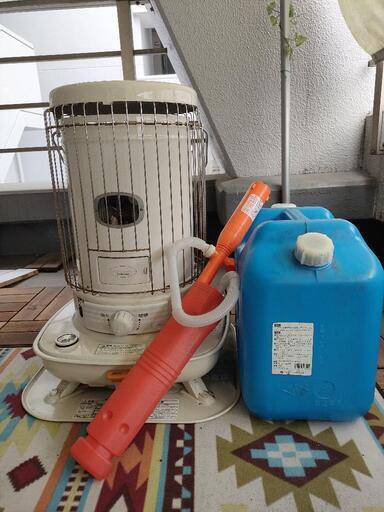 【美品】電動ポンプ付コロナ石油ストーブ　17畳