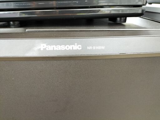 panasonic ２ドア冷蔵庫 NR-B14BW-T 　２０１９年製　IK-160