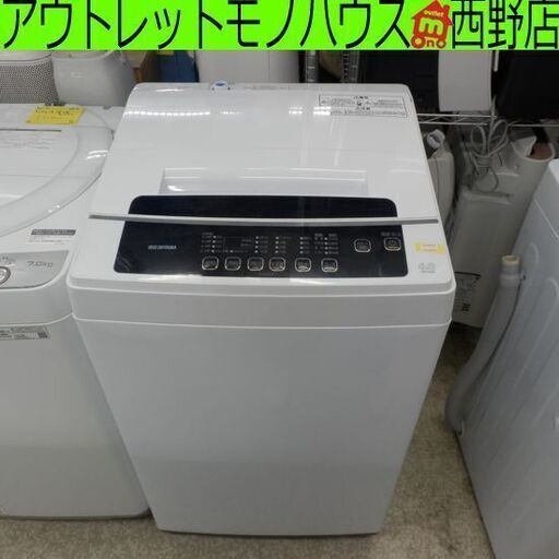 洗濯機 6kg 2021年製 アイリスオーヤマ① IAW-T602E 6.0kg アイリス ...
