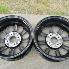 BLACK RACING (BR)　ホイール　13インチ　2本　40 6-JJ×14　　14インチ　2本　4 1/2-J×13　4穴 　4本セット　現状品
