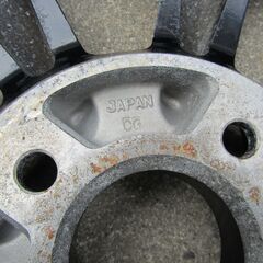 BLACK RACING (BR)　ホイール　13インチ　2本　40 6-JJ×14　　14インチ　2本　4 1/2-J×13　4穴 　4本セット　現状品