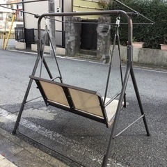 引渡済 中古　ガーデン　2人乗り　ブランコ　屋根無し 引渡済 中古 ガーデン 2人乗り ブランコ 屋根無し