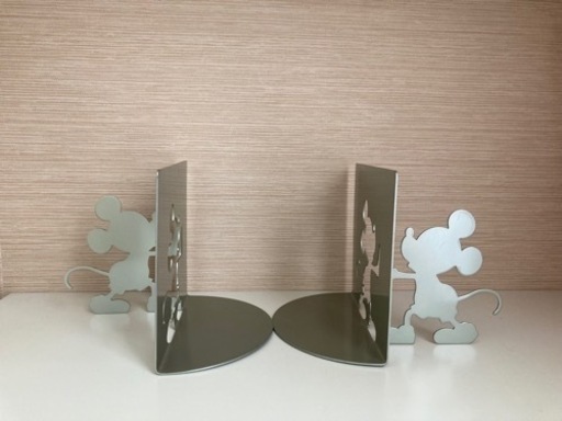 WDW Mickey Mouse bookend！激レア品！２個セット！