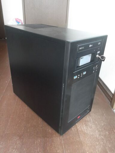 HDD3個の自作パソコン　Core i7 3770S  3.10GHz  SSD240GB  メモリ16GB