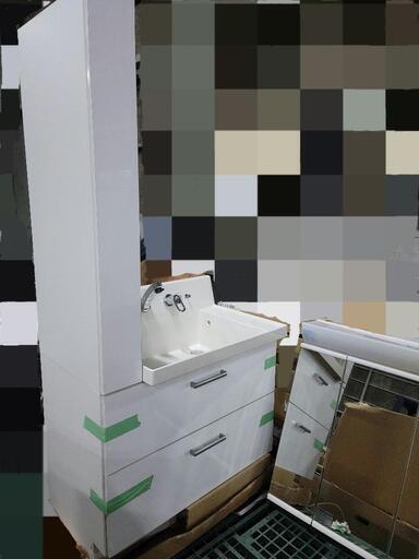 LIXIL INAX 洗面化粧台 ピアラ サイド収納付フルスライドタイプ - その他