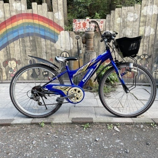 【3291】子供車　パナソニック　24インチ　6,100円（防犯・税込）