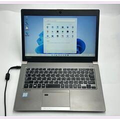 送料無料 保証付 高速SSD 13.3型 軽量 薄型 ノートパソコン 東芝 R63/J 
