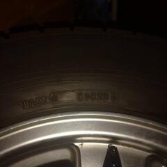 アルミホイール、タイヤ付き