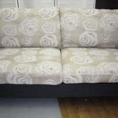 R419 布製3Pソファ、三人掛けソファ、クッションカバーリングタイプ 幅184cm