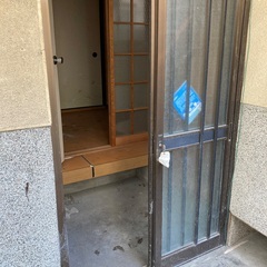 堺駅徒歩8分　アパート1階奥の2DK物件　倉庫にどうぞ。家…