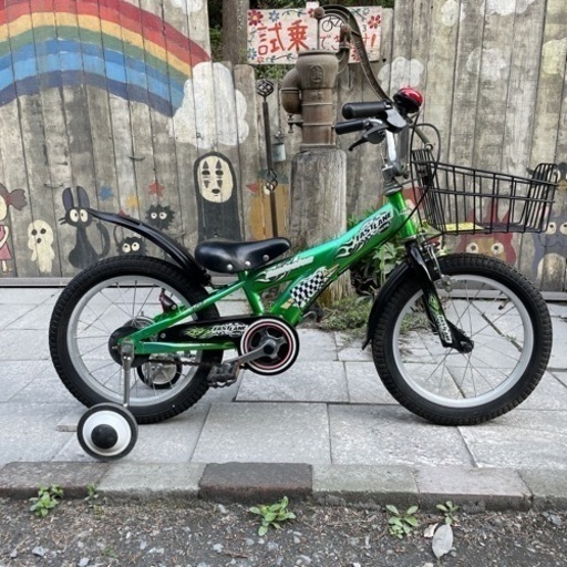 【3295】幼児車　16インチ　6,100円（防犯・税込）