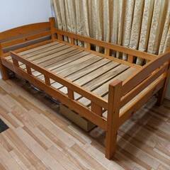 木製2段ベッド
