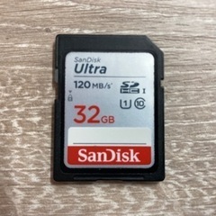 32GB【SanDisk】【1点/500円】