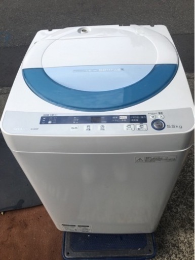 【受付終了】S178東京神奈川千葉お届設置無料※家電等おまけ付お買得5.5キロ洗濯機