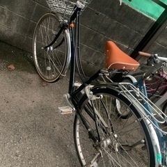 【お話中】自転車　ロココ  中古　27インチ　ブラック