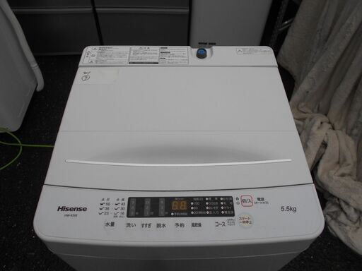 ★★★ 美品 高年式  洗濯機　5.5キロ動作確認良好 格安で販売致します。(　状態美品です　)