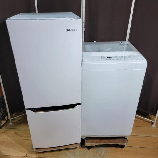 ‍♂️h050416売約済み‼️設置まで無料‼️高年式2019年製✨大容量ペア✨Hisense × ニトリ 家電セット