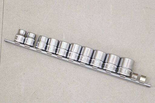 Snap-on スナップオン ソケットレンチ 10～19 10個セット (HD1582shxY)