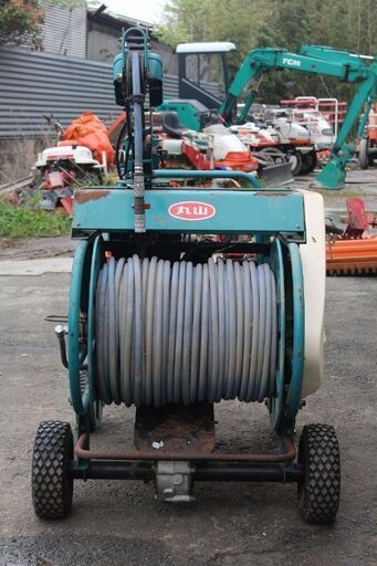 丸山製作所　ラジコン動MSA413R3-2Mリモコン付き●動作確認済み動力噴霧器 丸山製作所 自走ラジコン動噴 MSA413 R3-K 6馬力 動力噴霧機 【簡易