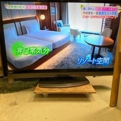 SHARP シャープ　46インチ　テレビ　DVD内蔵