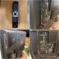 SHARP シャープ　46インチ　テレビ　DVD内蔵