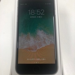 【中古品】iPhone6 16GB space gray