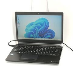 13.3型 ノートパソコン 東芝 R73/F 中古良品 第6世代 Core i5 8GB 無線