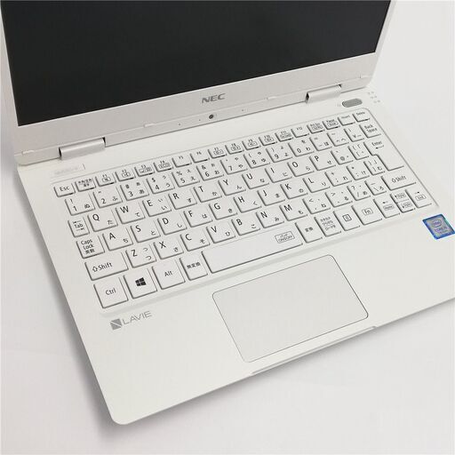 軽量 薄型 12.5型 ノートパソコン NEC PC-NM550KAW 中古美品 第7世代