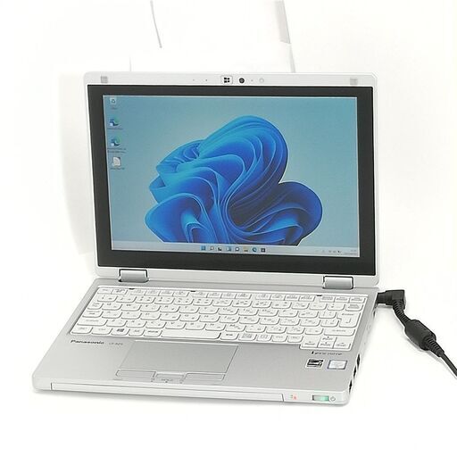 日本製 10.1型 ノートパソコン Panasonic CF-RZ5AFDVS 中古美品 第6世代 CoreM 4GB 高速SSD タッチパネル 無線 Windows11 Office