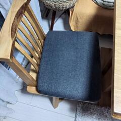 白王ダイニングテーブル1500   4点セット