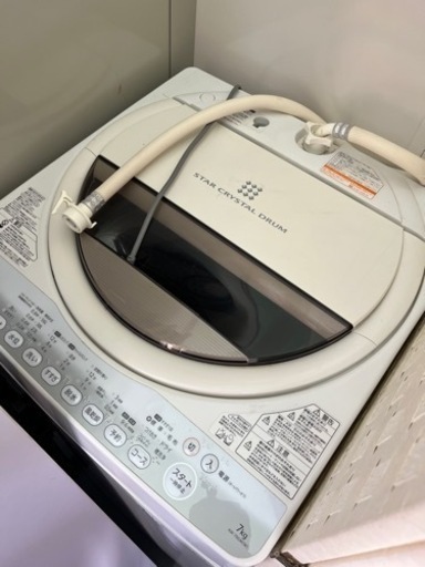 洗濯機　TOSHIBA AW-70GM 7kg 中古