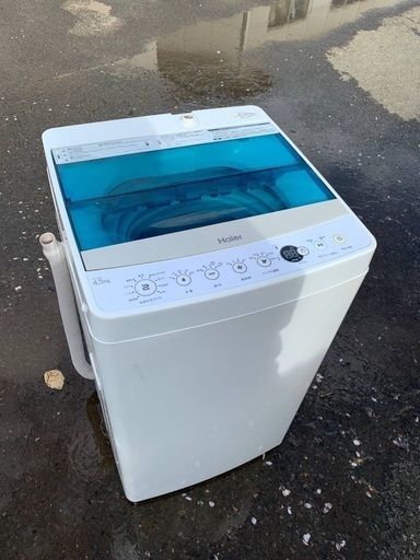♦️EJ1496番Haier全自動電気洗濯機 【2017年製】