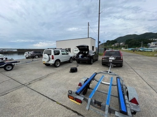 車検船検付きトレーラブルボートセット