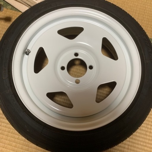 値引きしました TC01 鉄チンホイール 15インチ 6J 4本 タイヤ付き