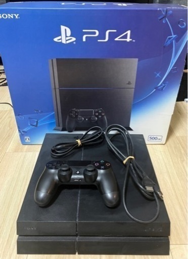 PS4プレステ4 本体CUH-1200A⭐︎本体外装難