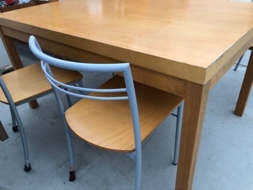 ダイニングテーブルセット 椅子4脚 テーブルサイズ135cm×85cm×高さ70cm