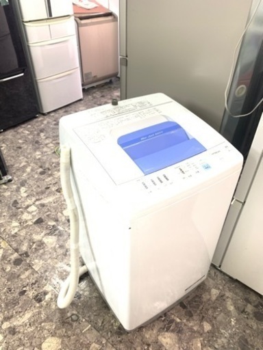 5km以内配送無料　保証付き　HITACHI 日立 白い約束 NW-R701 W 洗濯機 縦型 7.0kg ピュアホワイト