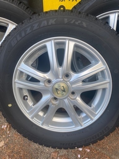 ブリヂストン　スタッドレス4本セット　155/65R13