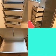 大塚家具　食器棚　スライド式