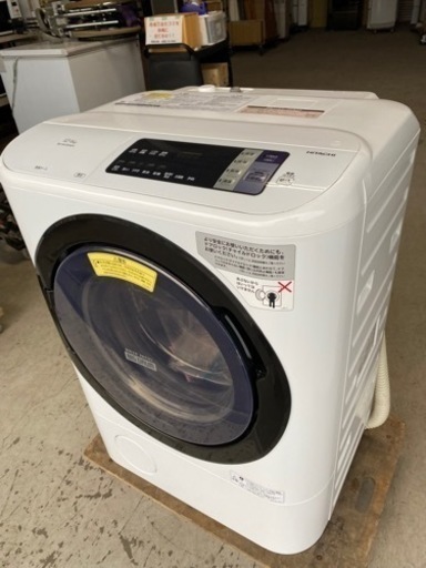 配送可能　HITACHI(日立)の12.0kgドラム式洗濯乾燥機「BD-NX120AE4」