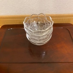 サッカー ガラス小鉢4個セット