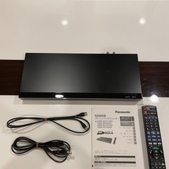 パナソニック 1TB 2チューナー ブルーレイレコーダー