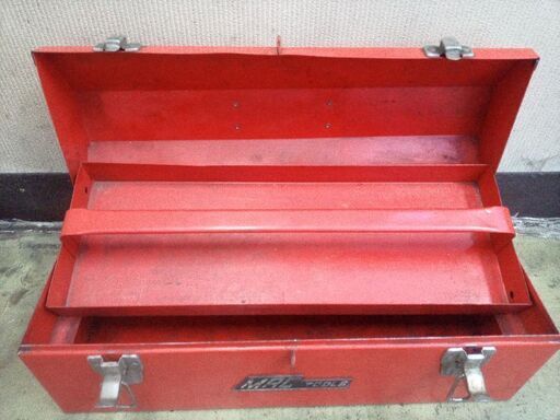 マックツールズ工具箱 MAC TOOLS ツールボックス 中型 赤 MACTOOLS
