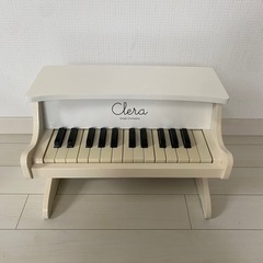 ミニピアノ　トイピアノ　Clera  クレラ　ホワイト