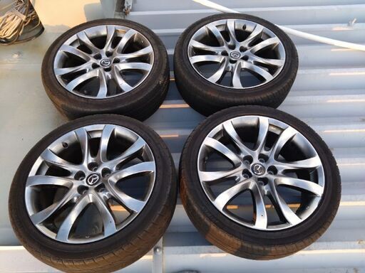 アテンザ純正高輝度アルミホイール19インチ225/45R19