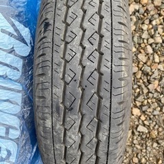 平成17年式プロボックスに履いてたゴムホイール4本セット