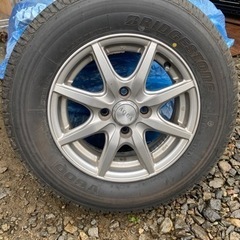 平成17年式プロボックスに履いてたゴムホイール4本セット
