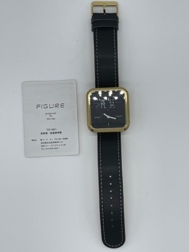 2極タイプ 【美品】TiCTAC メンズ 腕時計 FIGURE アナドラ MIM-DR-GD
